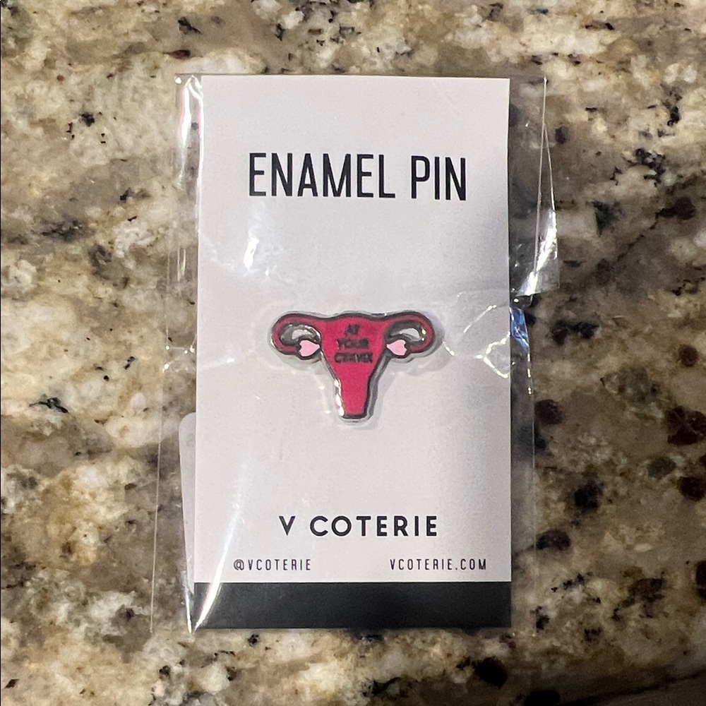 Figs “At your Cervix” Enamel Pin